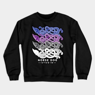 Norse Dog Studio logo dark Crewneck Sweatshirt